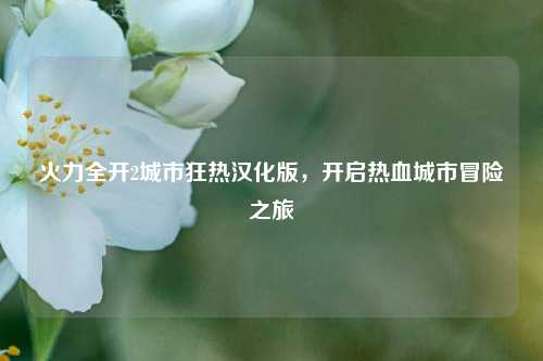 火力全开2城市狂热汉化版，开启热血城市冒险之旅