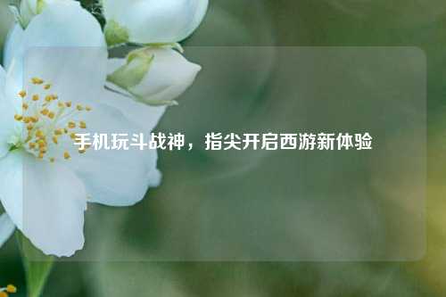 手机玩斗战神，指尖开启西游新体验