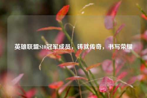英雄联盟S10冠军成员，铸就传奇，书写荣耀